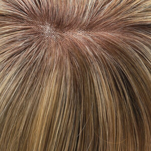 Top Form French 12" Exclusive Colors Human Hair Topper by Jon Renau | Remy Human Hair w/ Luxury Hand-Tied Top