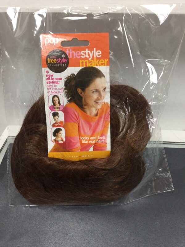 POP Stylemaker Hair Wrap Scrunchie Hairpiece, R30 Auburn / Red