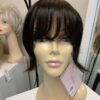Raquel Welch NO DOUBT Clip-in Bangs Topper Hairpiece, RL2/4 Off Black Brown HL