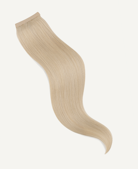 ponytail - #60 platinum blonde. - 24 inches