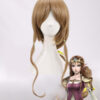 Princess Zelda Twilight Princess Cosplay Wig - The Legend Of Zelda Zeruda No Densetsu Brown Costume Wig