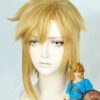 Link Cosplay Wig - The Legend of Zelda: Breath of the Wild Costume Wig - Golden