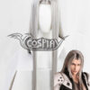 Final Fantasy VII Sephiroth Cosplay Wig - Silver Costume Wig FF7