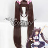 Nekopara Cosplay Wig - Chocola Anime Costume Wig - Brown
