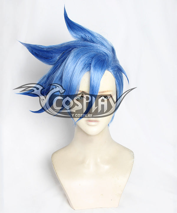 PROMARE Cosplay Wig - Galo Thymos Costume Wig - Blue