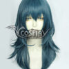 Fire Emblem Cosplay Wig: Three Houses Female Byleth Costume Wig - Grey Green