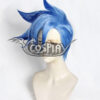 PROMARE Cosplay Wig - Galo Thymos Costume Wig - Blue