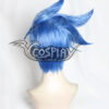 PROMARE Cosplay Wig - Galo Thymos Costume Wig - Blue