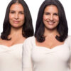 hair topper jet black (#1).