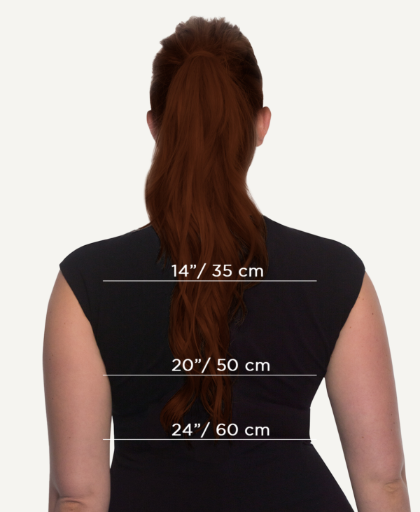 ponytail - #33 auburn. - 14 inches