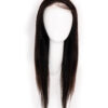 front lace human wig wavy 4x4 - 20" natural black