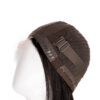 front lace human wig wavy 4x4 - 20" natural black