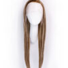 front lace human wig - 20" blonde highlights.