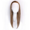front lace human wig - 18" blonde highlights.