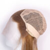 front lace human wig - 18" blonde highlights.