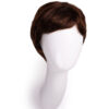 pixie cut human wig - 6" chocolate brown.