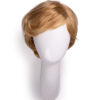 wedge cut human wig - 8" honey blonde.
