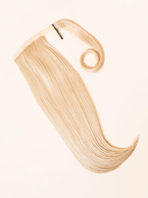 vegan fiber flipped ends ponytail - champagne 17".