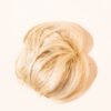vegan fiber messy bun - champagne.