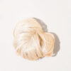 vegan fiber messy bun - platinum blonde.