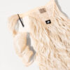 vegan fiber long wavy ponytail - platinum blonde 26".