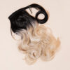 vegan fiber bouncy ponytail - ombre sandy 18".