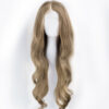front lace human wig - 24" ash blonde.