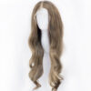 front lace human wig - 24" ash blonde.