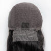 front lace human wig - 26" natural black.