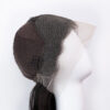 front lace human wig - 26" natural black.