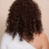 vegan fiber curly balayage wig 16".