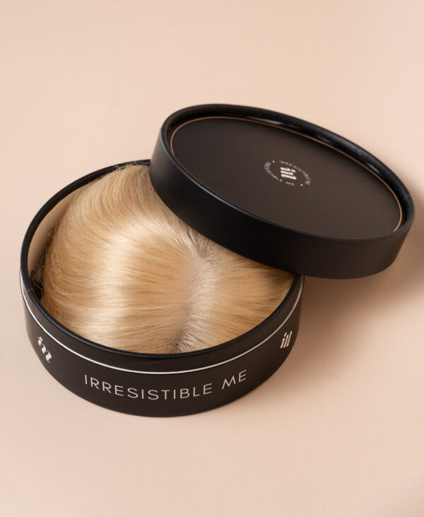 hair topper light blonde (#613).