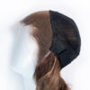 front lace human wig - 20" ash brown balayage.