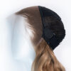 front lace human wig - 20" root melt blonde balayage.