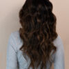 front lace human wig - 20" caramel balayage.