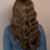 front lace human wig - 20" ash brown balayage.