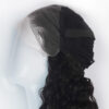 front lace human wig - 14" 3A curly natural black.