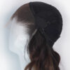front lace human wig - 20" light brown balayage.