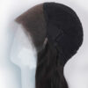 front lace human wig - 20" dark brown balayage