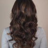 front lace human wig - 20" light brown balayage.