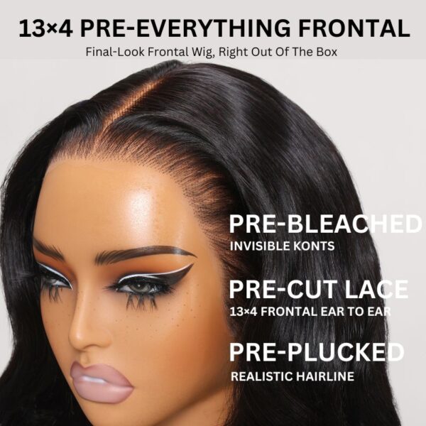 Extra 70% Off |Sunber 4C Kinky Edge Kinky Curly Human Hair Lace Wigs 7x5 Bye Bye Knots -  4C Kinky Edge-7x5 Bye Bye Knots / 20