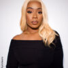 front lace human wig - 14" honey blonde.