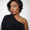 Short Wedge Human Wig - 6” Natural Black.