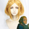 Princess Zelda Cosplay Wig - The Legend Of Zelda: Breath Of The Wild 2 Costume Wig -Golden