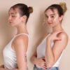 vegan fiber messy bun - ruby.