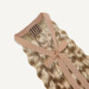 curly ponytail - #28 honey blonde. - 14 inches