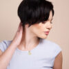 Short Wedge Human Wig - 6” Natural Black.