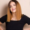 long bob human wig - 12" rooted.