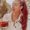 ponytail - #130 copper. - 20 inches
