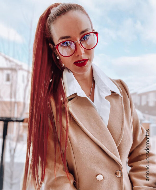 ponytail - #130 copper. - 20 inches